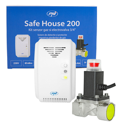 Sada snímača plynu a solenoidového ventilu PNI Safe House 200 3/4 Inch