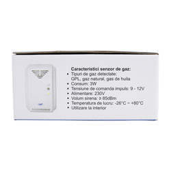Sada snímača plynu a solenoidového ventilu PNI Safe House 200 3/4 Inch