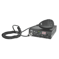 CB PNI rádiostanica HP 8000L Escort s nastaviteľným ASQ, 12V, 4W, zámok, súčasťou balenia je zapaľovač