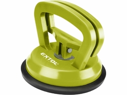 Prísavka na sklo 118mm, jednodielna, max. 50kg, materiál plast, EXTOL CRAFT
