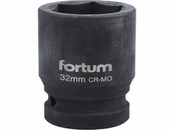 Kľúč nástrčný rázový, 32mm, 3/4”, FORTUM