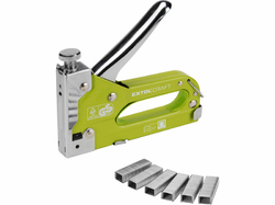 Pištoľ sponkovacia, hrúbka spony 0,7mm, dĺžka spony 4-14mm, EXTOL CRAFT