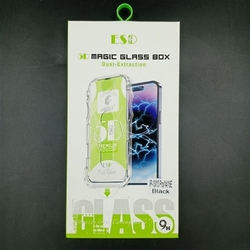 [NoName] iPhone 13/13 Pro/14/16e Screen Protector Tempered Glass 9H with installation frame Transparent