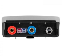 elektrický prietokový ohrievač vody s voliteľným výkonom, elektronickým spínaním a tlakovou prevádzkou 12 kW