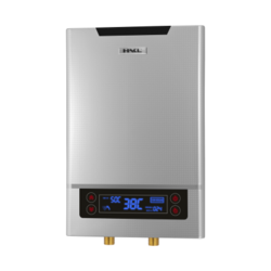 elektrický prietokový ohrievač vody s voliteľným výkonom, elektronickým spínaním a tlakovou prevádzkou 12 kW