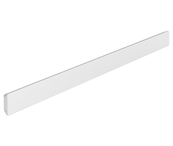 Nástenná lišta WallStoris, dĺžka 500mm, matná biela