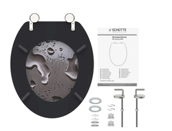 Schütte GREY STEEL | MDF, bez Soft Close