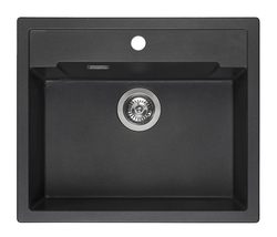 Reginox Amsterdam 600 Black silvery