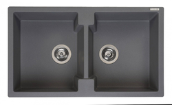 Reginox Amsterdam 860.2 Black silvery