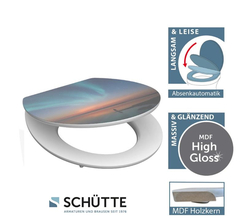 Schütte  POLAR LIGHTS | MDF HG, Soft Close