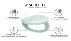 Schütte FLOWER IN THE WIND| Duroplast, Soft Close