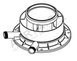 Protherm adaptér na dymovody 80/125 mm A25KP