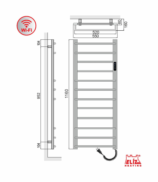 ELÍZ EBS 12/55 AF-B WIFI