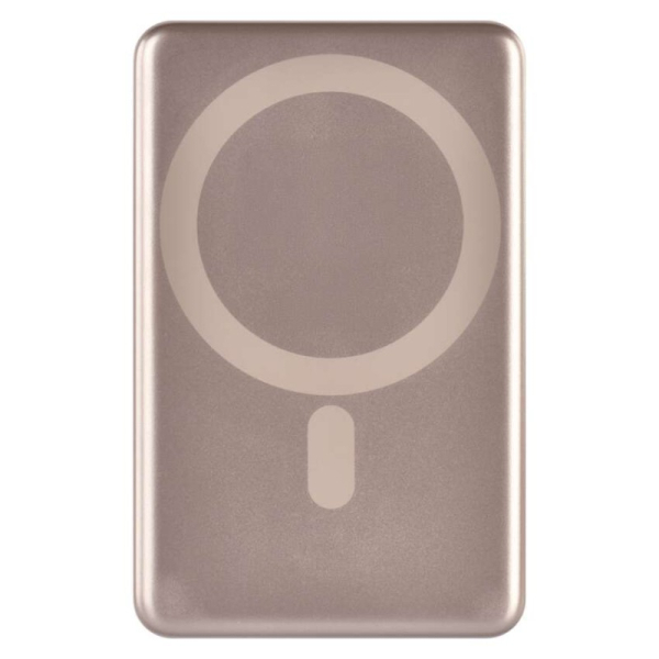 Power bank EMOS WI 1031, 10 000 mAh, 20 W + wireless, ružovo-zlatá