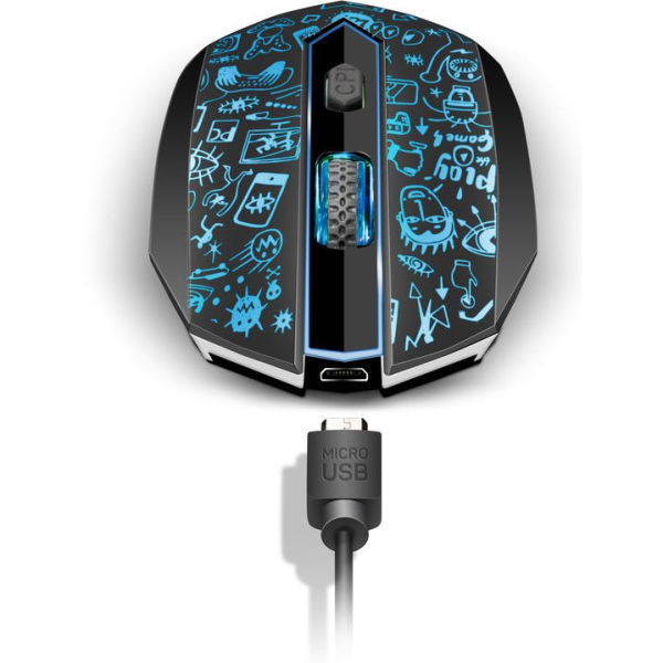 CONNECT IT CMO-3510 Doodle II black (microUSB)