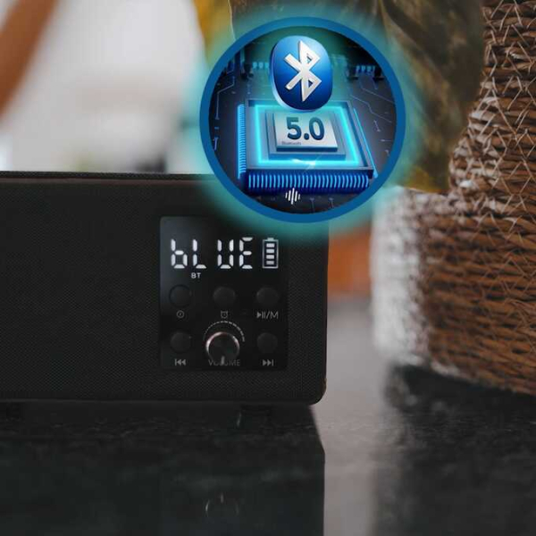 MANTA RDI910WC, RETRO FM/AM Rádio s Qi Nabíjaním