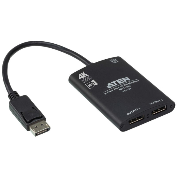 ATEN VS92DP 2-Port True 4K DisplayPort MST Hub