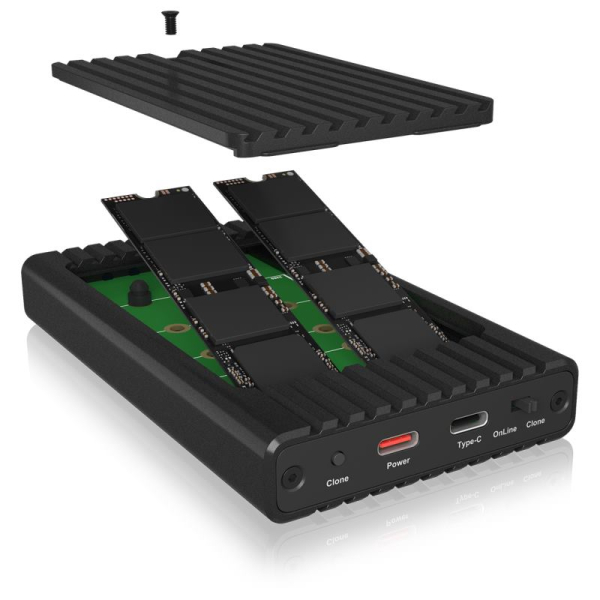 RAIDSONIC ICY BOX Docking Station IB-2817MCL-C31