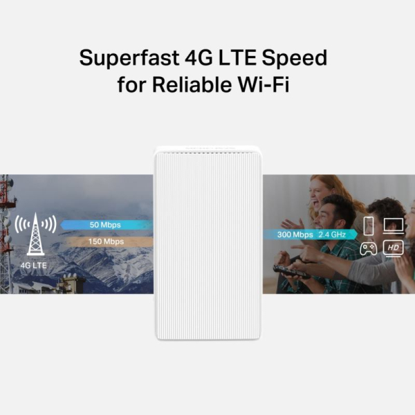 MERCUSYS MB112-4G, 300 Mbps 4G Router
