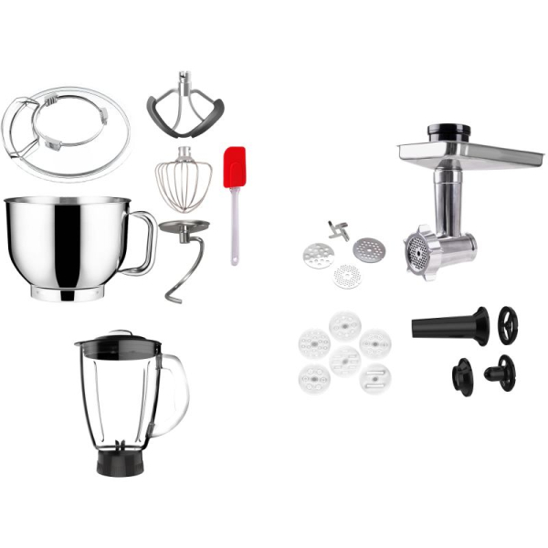 LOVIO ChefAssistant Plus, Kuchynský robot, šedý