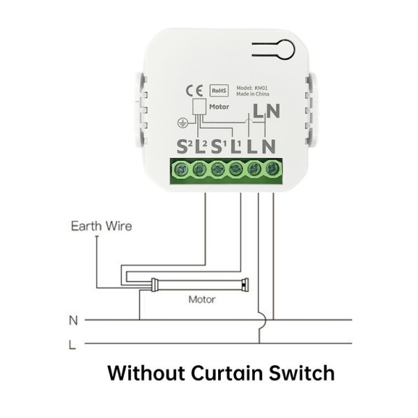 ATHOM, Smart Curtain Module Tasmota