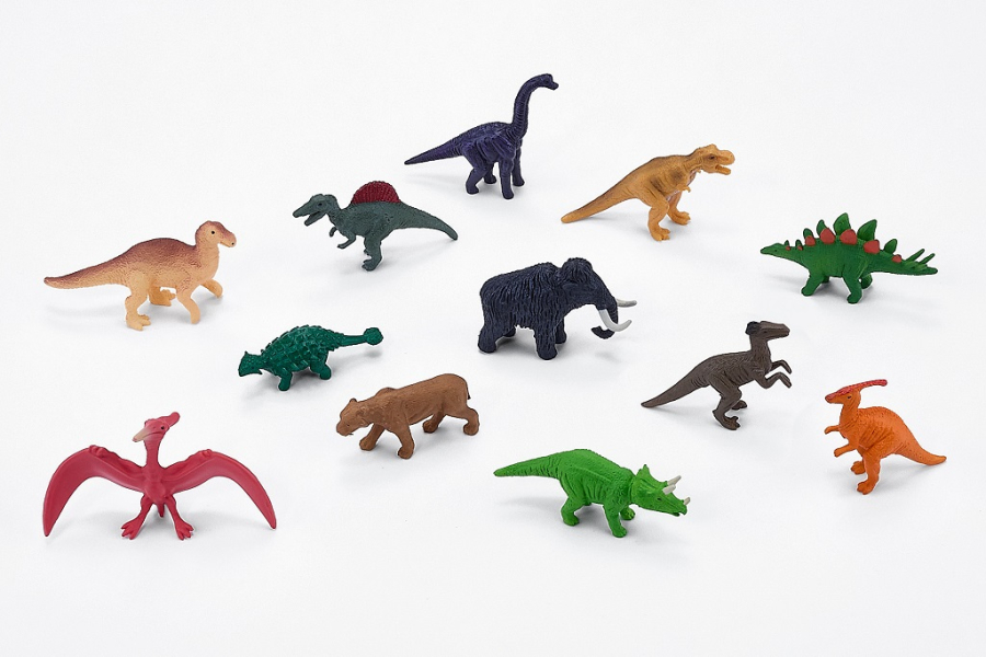 Mojo Mini svet Prehistorické zvieratká 12 ks