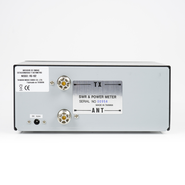 Nissei RS-102 SWR 1.8-200Mhz Wattmeter 0-200W PNI reflektometer