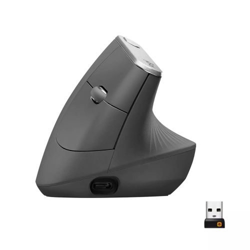 Logitech Mouse Wireless MX Vertical Black EU (910-005448)