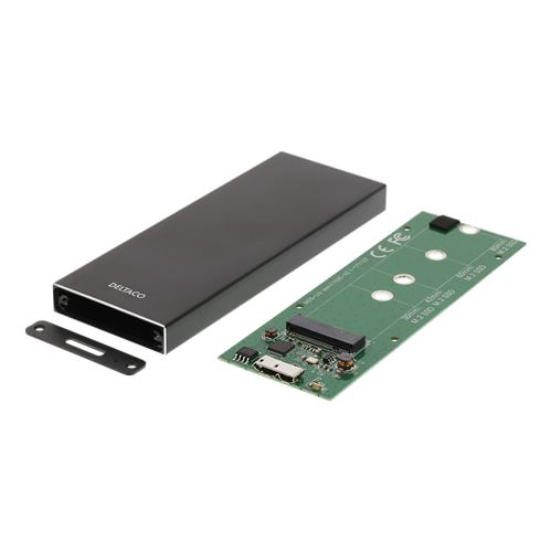 DELTACO MAP-K16N, Externý box M.2 SATA