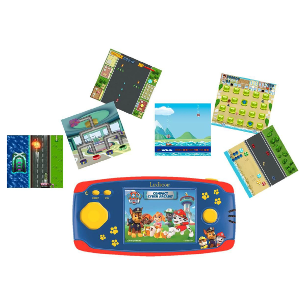Lexibook Herná konzola Compact II Cyber Arcade 2,5" - 150 hier - Labková patrola