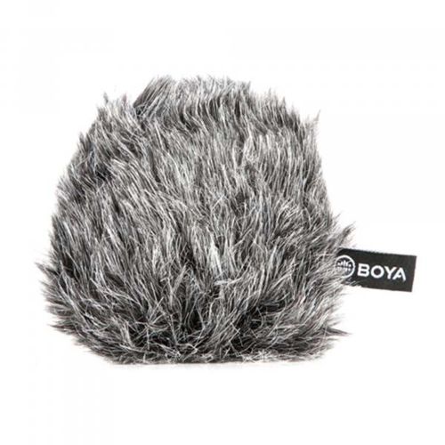 BOYA Microphone Wired, Super-cardioid Condenser, Improved sensitivity 3.5mm output Black EU
