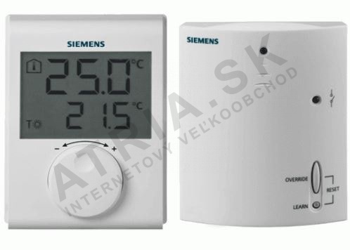 Siemens Priestorový termostat bezdrôtové vyhotovenie