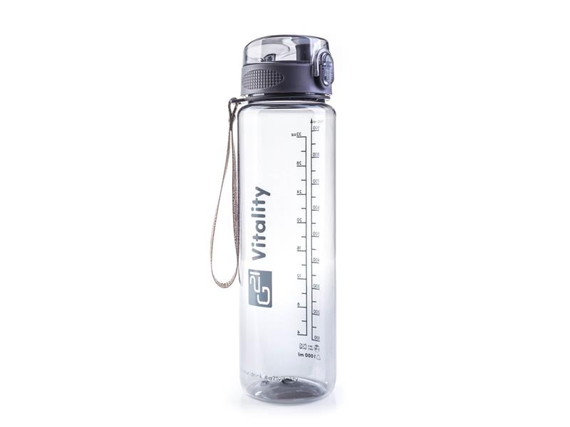 Fľaša na vodu G21 1000ml Grey